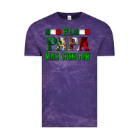 Cloud Purple El Papa Mas Chingon Mexican Vintage Tee - LillyAllenDesigns