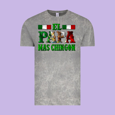 El Papa Mas Chingon Mexican Vintage Tee Designed By Lillyallendesigns