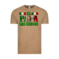 Vintage Coffee El Papa Mas Chingon Mexican Vintage Tee - LillyAllenDesigns