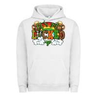 Pigment Lunar Rock Let's get lucked up St. Patrick's Day Urban Hoodie - OliviaCreatesArt