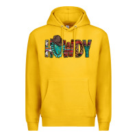 Lemon Western Howdy Gemstone Cowboy Hat Premium Hoodie - HowdyJamesFarm