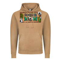 Vintage Camel soccer mom with ball and cactus and serape licanse plate Vintage Hoodie - Artiststas
