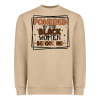 Mushroom powered by the black women before me Heavyweight Sweatshirt - MaliasSmallBusiness