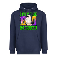 Navy I Put The Boo Heavyweight Hoodie - texasbilliewilder