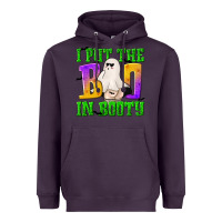 Plum I Put The Boo Heavyweight Hoodie - texasbilliewilder