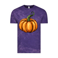 Cloud Purple pumpkin Vintage Tee - BarkalooDesign