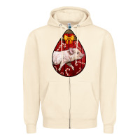 Sandshell christmas pig Zipper Hoodie - LillyAllenDesigns