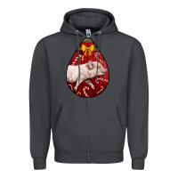 Smoke christmas pig Zipper Hoodie - LillyAllenDesigns