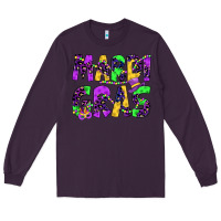 Plum mardi gras Long Sleeve Tee - JahusDesignShop