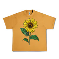 Peanut Butter Sunray yellow sunflower Urban Heavy Tee - LillyAllenDesigns