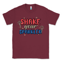 Burgundy 4th of july america shake your sparkler Classic Tee - MaliasSmallBusiness