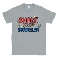 Heather Grey 4th of july america shake your sparkler Classic Tee - MaliasSmallBusiness