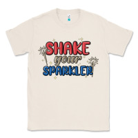 Natural 4th of july america shake your sparkler Classic Tee - MaliasSmallBusiness