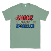 Sage 4th of july america shake your sparkler Classic Tee - MaliasSmallBusiness