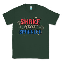 Sports Green 4th of july america shake your sparkler Classic Tee - MaliasSmallBusiness