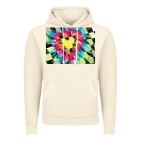 Vintage Artic tie dye hearth shaped race flag background 3200x2400 Vintage Hoodie - AdoDesignShop