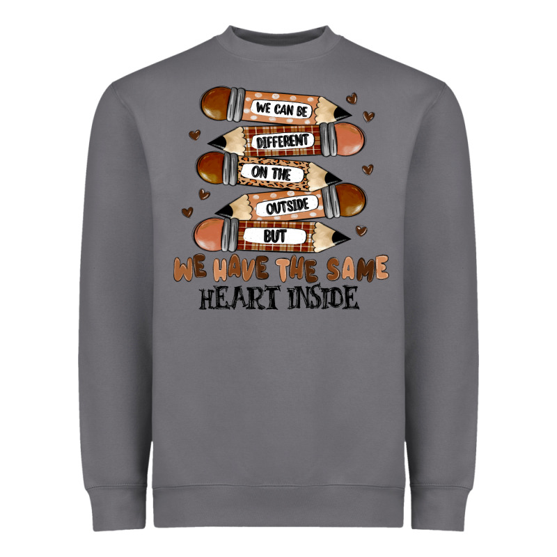 We Have The Same Heart Inside Heavyweight Sweatshirt by MaliasSmallBusiness | Teevron