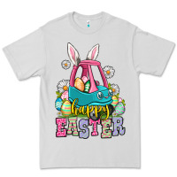 Dove Grey Happy Easter toddler car Premium Tee - OliviaCreatesArt