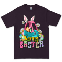 Plum Happy Easter toddler car Premium Tee - OliviaCreatesArt