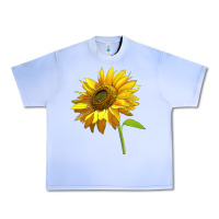 Grape Ice sunflower Urban Heavy Tee - LillyAllenDesigns