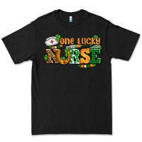 Black one lucky nurse Premium Tee - AdoDesignShop