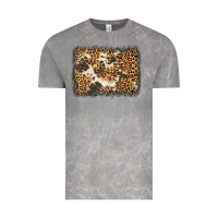 Cloud Rock distressed leopard cowhide background Vintage Tee - Jasminsmagicworld