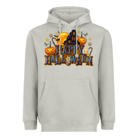 Moon Dust Happy Halloween Heavyweight Hoodie - texasbilliewilder