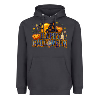 Smoke Happy Halloween Heavyweight Hoodie - texasbilliewilder