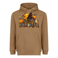Toasted Coconut Happy Halloween Heavyweight Hoodie - texasbilliewilder