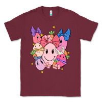 Burgundy soft pink easter Classic Tee - MaliasSmallBusiness