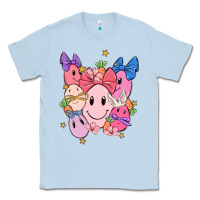 Dusty Blue soft pink easter Classic Tee - MaliasSmallBusiness