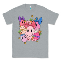 Heather Grey soft pink easter Classic Tee - MaliasSmallBusiness