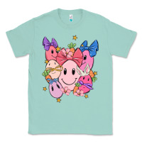 Seafoam soft pink easter Classic Tee - MaliasSmallBusiness