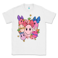 White soft pink easter Classic Tee - MaliasSmallBusiness