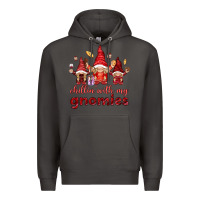 Smoke Chilling with my gnomies Valentine's Day Premium Hoodie - HowdyJamesFarm