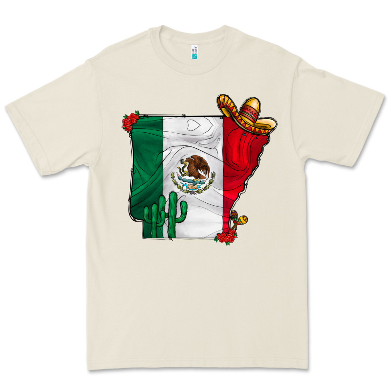 Mexica Oklahama Premium Tee by CowhideDigitalArt | Teevron