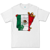 White mexica oklahama Premium Tee - CowhideDigitalArt