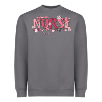 Storm nurse breast cancer awareness Heavyweight Sweatshirt - MaliasSmallBusiness