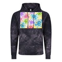 Cloud Black tie dye heart shaped background 3200x2400 Vintage Hoodie - AdoDesignShop