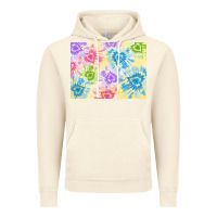 Vintage Artic tie dye heart shaped background 3200x2400 Vintage Hoodie - AdoDesignShop