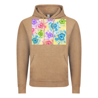 Vintage Coffee tie dye heart shaped background 3200x2400 Vintage Hoodie - AdoDesignShop