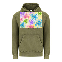 Vintage Olive tie dye heart shaped background 3200x2400 Vintage Hoodie - AdoDesignShop