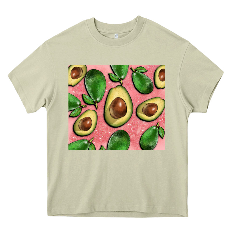 Avacado Pink Tumbler Heavy Core Tee by BarkalooDesign | Teevron