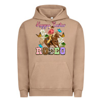 Pigment Burro Happy Easter rodeo cowgirl Urban Hoodie - OliviaCreatesArt