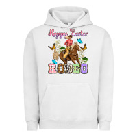 Pigment Lunar Rock Happy Easter rodeo cowgirl Urban Hoodie - OliviaCreatesArt