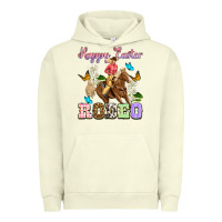Pigment Pistachio Happy Easter rodeo cowgirl Urban Hoodie - OliviaCreatesArt