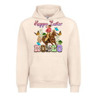 Sandshell Happy Easter rodeo cowgirl Urban Hoodie - OliviaCreatesArt