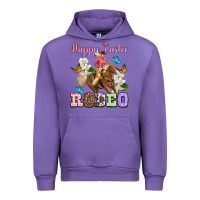 Tulip Happy Easter rodeo cowgirl Urban Hoodie - OliviaCreatesArt