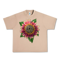 Burro crimson blaze sunflower Urban Heavy Tee - LillyAllenDesigns