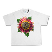 Lunar Rock crimson blaze sunflower Urban Heavy Tee - LillyAllenDesigns